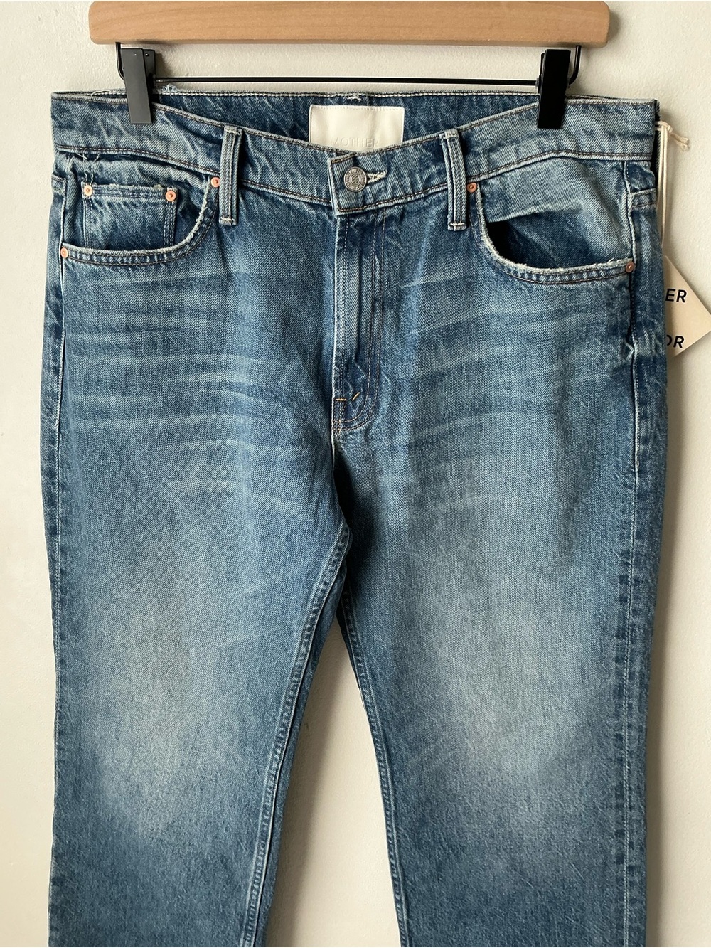 NWT MOTHER SUPERIOR Jeans Lil’ Mother Lil’ Reifler Early Blue Size 31 - Picture 5 of 15